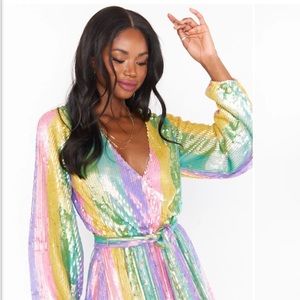 Show Me Your Mumu Wear Me Out Sequin Dress